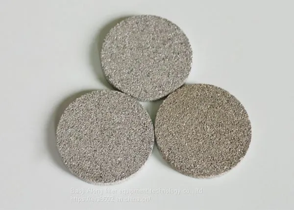 Bubble Diffusion and Distribution Metal Sintered Porous Disc Sanitary Grade no Pollution photo-3