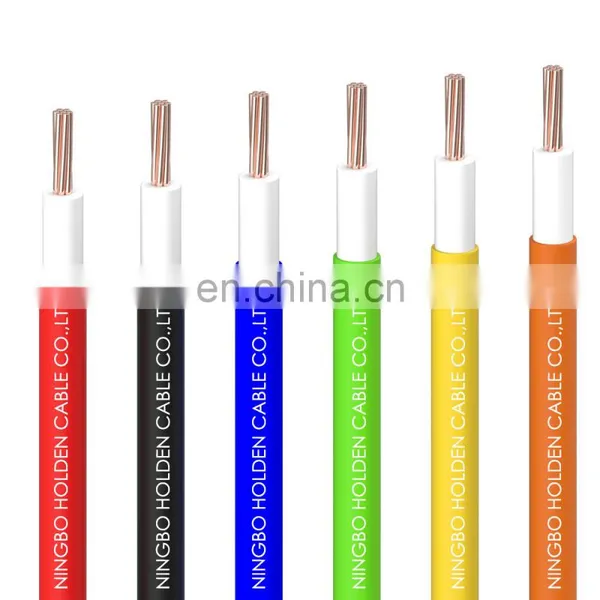1 Core PVC Insulation Copper Core Single Cable to Africa photo-3