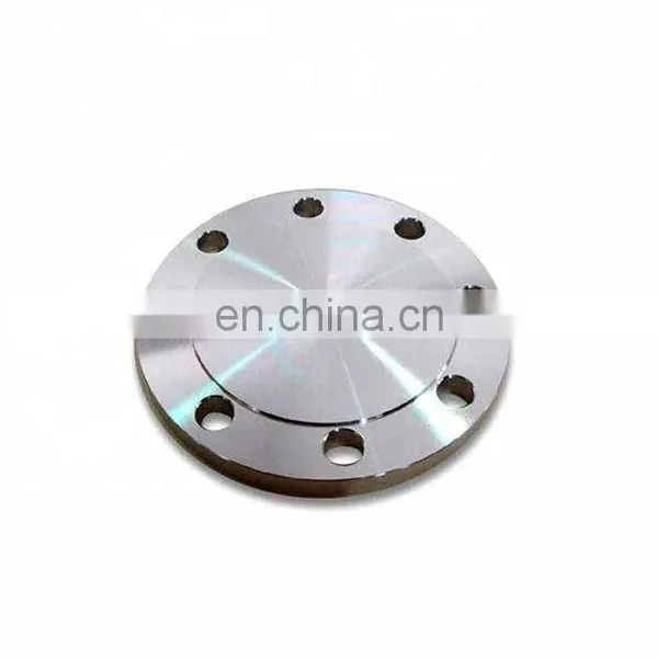 Jis Standard Jis 10k 80a 8 Inches Stainless Steel Blind Flange With Threaded Hole photo-4