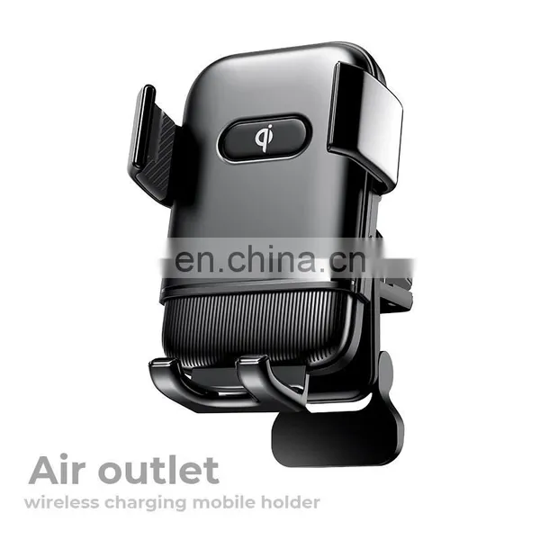 Joyroom Air Outlet Infrared Induction qi Car Phone Wireless Charger Car Mount for Mobile Phone photo-5