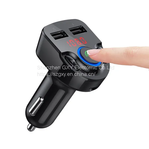 G32 5V/3.1A Dual USB Wireless Car Radio FM Transmitter Bluetooth Car MP3 Player With TF Card Slot for Music Play photo-5