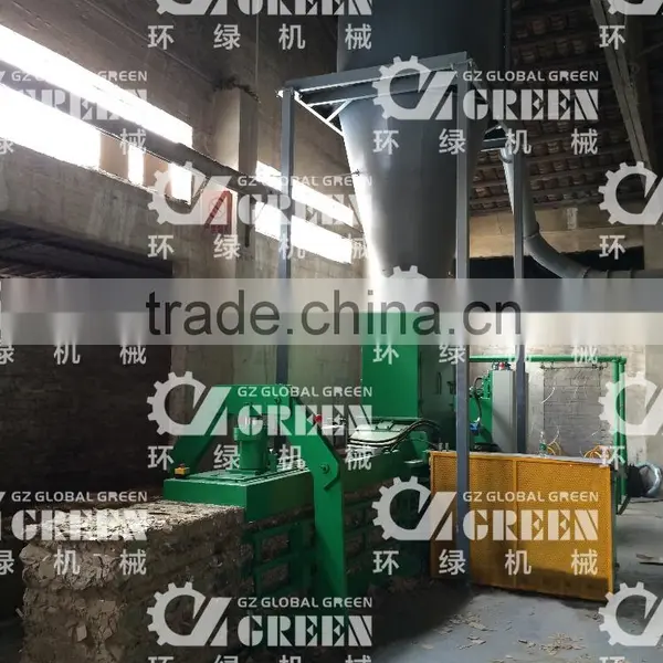 Global Green Automatic Horizontal Baling Press Machine for Palm Fiber and Coconut Husk photo-4