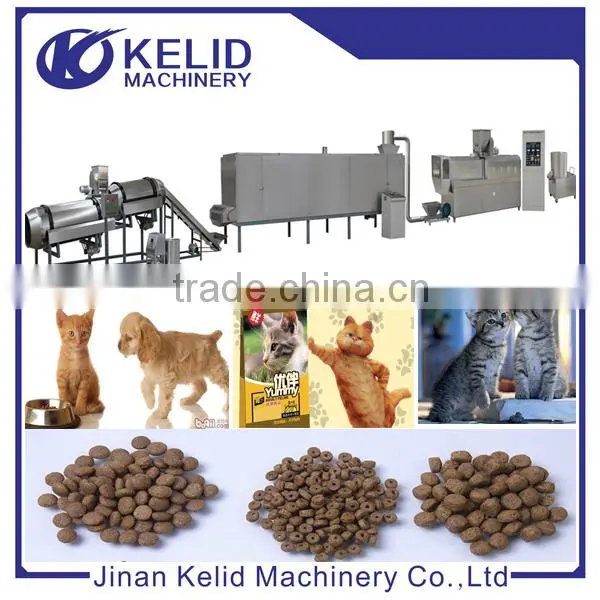 Fully Automatic Small Dog Food Feed Pellet Making Machinery Line photo-6
