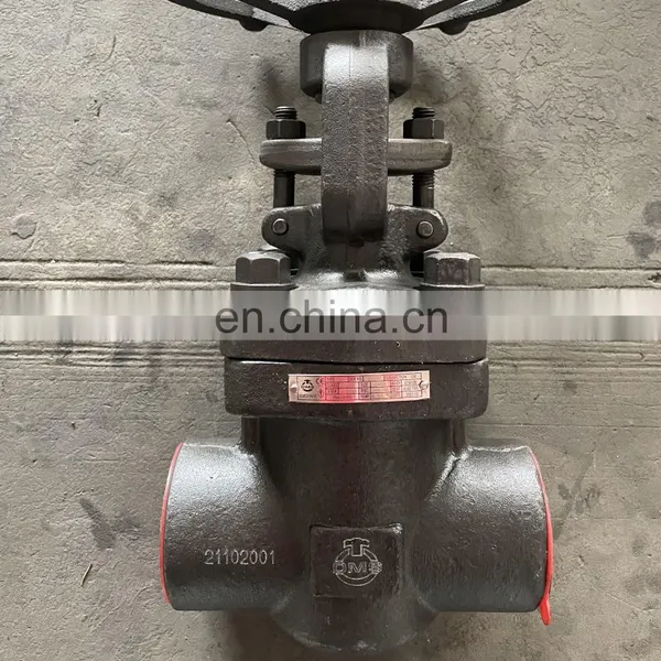 BS5352 1500lb HIGH PRESSURE GLOBE VALVE FORGED STEEL VALVE BUTT WELD CONNECTION BOLT BONNET TYPE