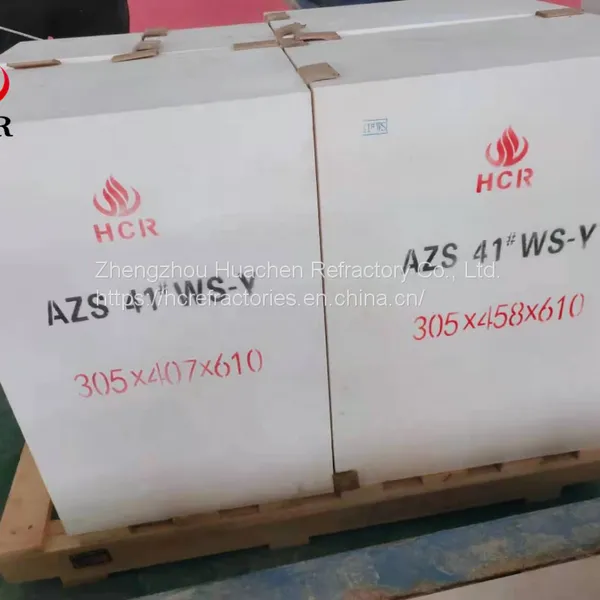Zhengzhou HCR Brand Tin Bath Bottom Brick/fire Caly Block/ Casting Kaolin Block for Float Glass Furnace photo-2