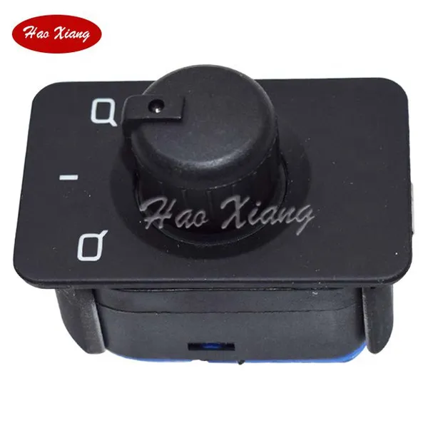 Haoxiang Auto Parts Rear View Mirror Switch Adjust Plating Control Knob With Heat 4B1959565A For VW For Audi photo-4