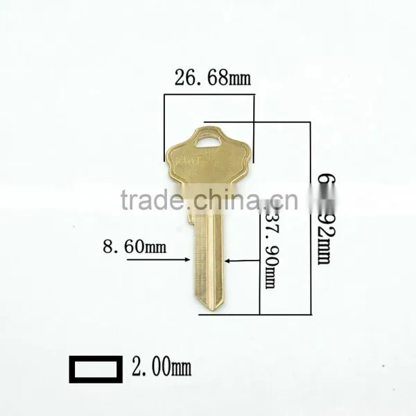 KWT High Quality Door Blank Key(Hot Sale!!!) photo-2