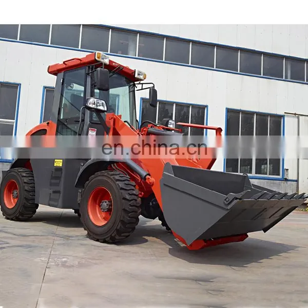 Good Quality 4x4 1.5T Articulate Mini Wheel Loader Price photo-3