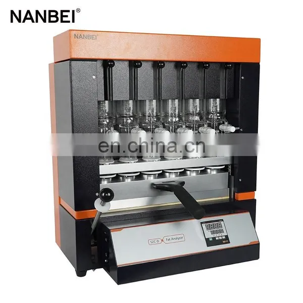 Lab Equipment Crude Fat Analysis Soxhlet Extractor Apparatus photo-4