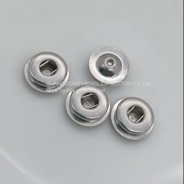 12mm Brass Half Pack Medical Electronic Button Medical Electrode Button photo-2