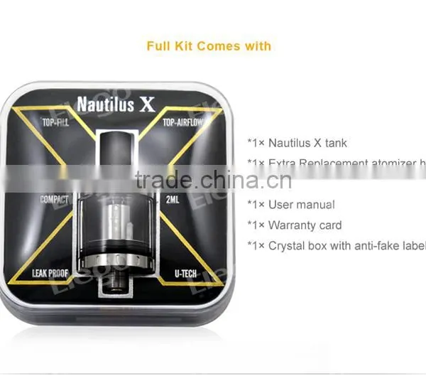 Elego Wholesale Aspire Nautilus X Tank,Stock Offer Leak Proof Aspire Nautilus X With U-Tech Coil photo-3
