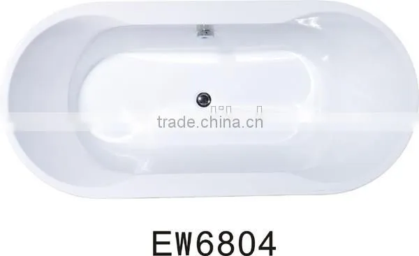 Acrylic Shallow Freestanding Bathtub photo-3
