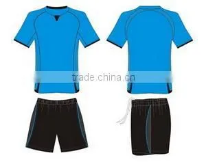 Basket Ball Uniform in Blue & Black Color