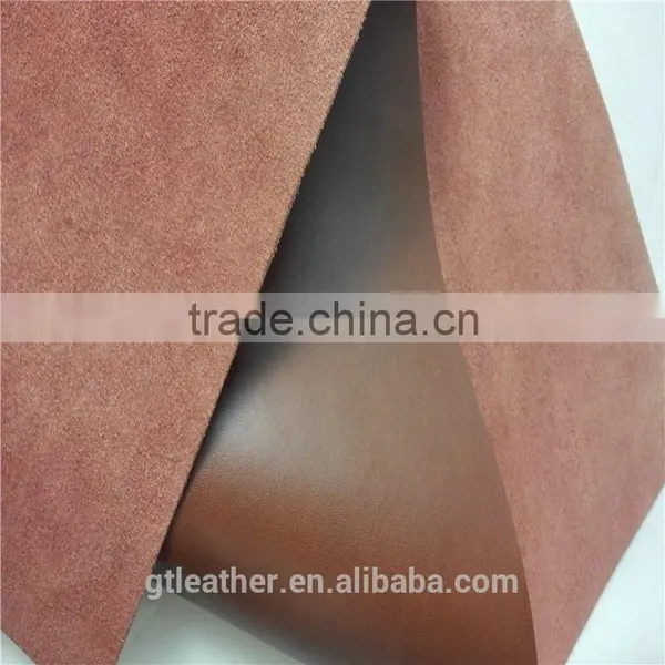 Genuine Shiny Cow Leather for Men Shoes Leather photo-4