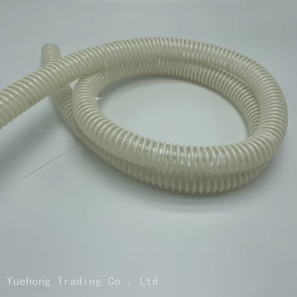 PU Plastic Ribbed Hose With Smooth Inner Wall, Which is High Temperature and Wear Resistance Resistant, and Can be Customized as Flame-retardant PU Reinforced Plastic Ribbed Hose photo-5