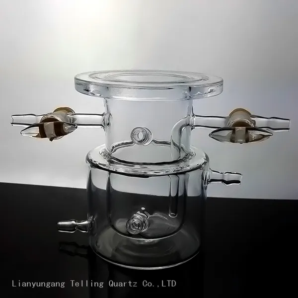 Quartz Glass Reactor in a Double Layer Photocatalytic Reactor With Uv Penetration photo-5