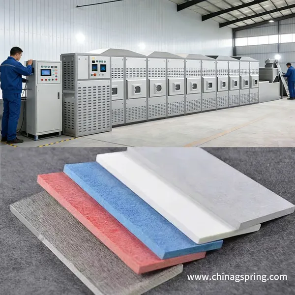 2450MHz / 915MHz Industrial Microwave Oven For Insulation Board Drying Microwave Heating Equipment