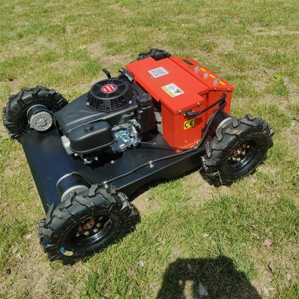 Hybrid Walking Speed 0~6Km/H Self-Powered Dynamo Lawn Weeding Machine Remote Control photo-2