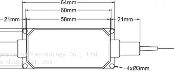 850nm High Power Isolator, Low Insertion Loss, Handling Power>500mW, High Isolation, High Reliability and Stability photo-3