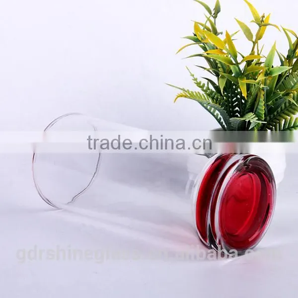 Modern Designs Round Double Wall Mini Glass Beer Mug / Glass Tea Mug photo-5