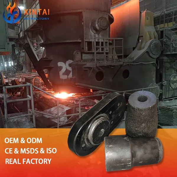 Factory Price Ladle Nozzle Slide Gate Plate Alumina Graphite for Ladle Slide Gate System Steel Plant