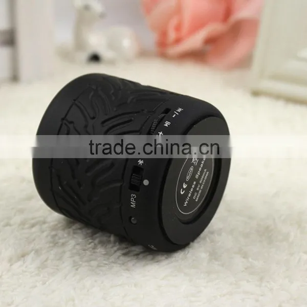 2015 Portable Rohs Bluetooth Speaker With Round Shape photo-3