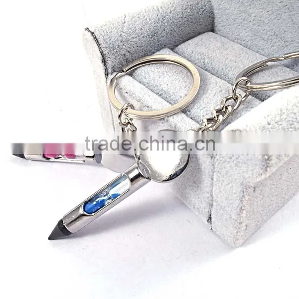 Pen Promotional Gifts Key Chains Steel Wire Keychain photo-3