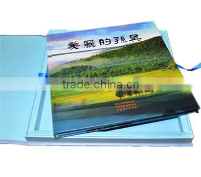 Paper & Paperboard Product Material and Offset Paper, Cheap Hardcover Brochure/photo Book photo-6