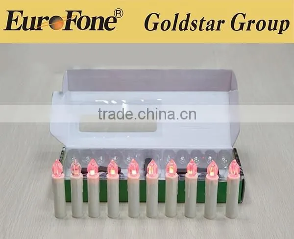 Led Moving Flameless Candle Christmas Tree Led Candle Light With Clip photo-4