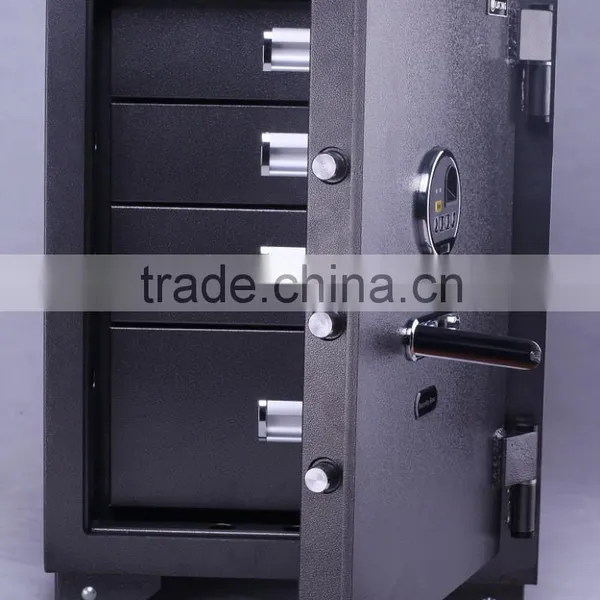 Fingerprint Fire Resistant and Fireproof Safe Box With Drawers for Office and Bank Use photo-2