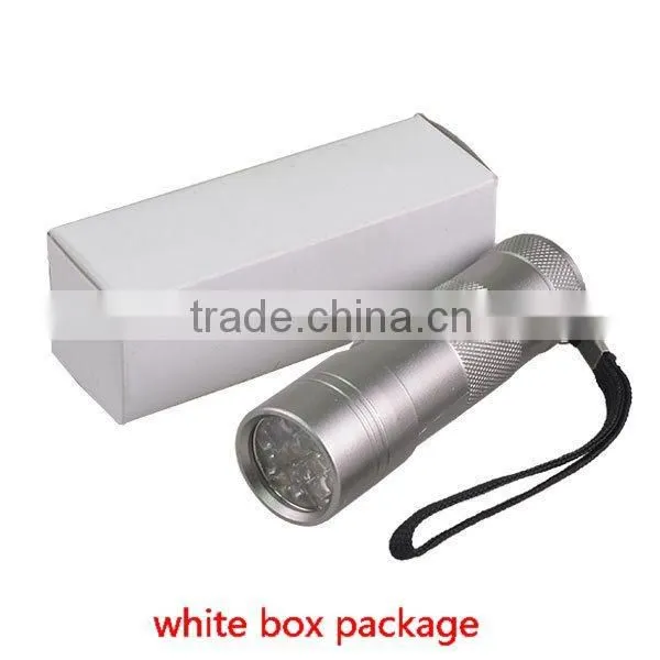 YT-7312DUV Led Flashlight 390nm-395nm Wavelength 12 LED UV Flashlight photo-5