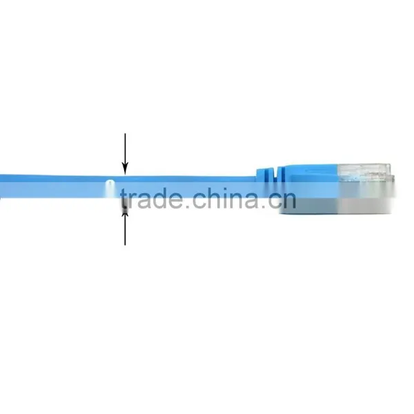 RJ45 Flat Flexiable Cat6 UTP Cable With High Quality photo-5