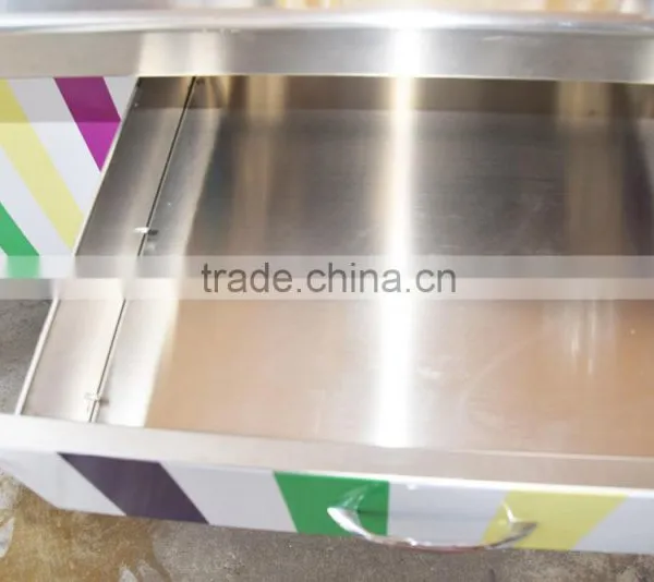 Mobile Stainless Steel Ice Cream Cart Ice Slush Cart/ice Cream Cart With Wheels photo-6