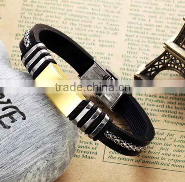 New Arrival Custom Silicone Bracelets Top Quality photo-4