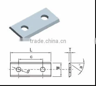 Woodworking Inserts Reversible Knives