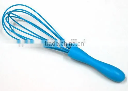 Hot Sale FDA and LFGB Silicone Whisk Silicone Kitchen Utensils for Blending, Whisking, Beating & Stirring photo-2