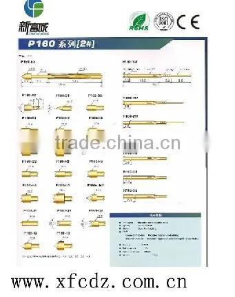 on Line Selling Electric Brass Spring Loaded Pogo Pin/brass Contact Pogo Pin photo-4