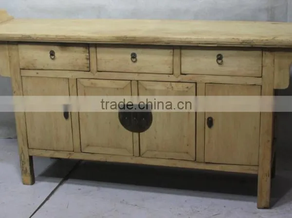 Chinese Antique Natural Reclaimed Wood Cabinet photo-5