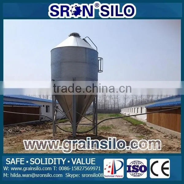 Customized Bulk Feed Bins for Grain,Corrosion and Rust Protection photo-2