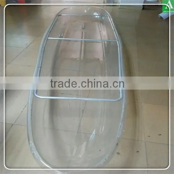 PC Leisure Boat Clear Plastic Traveling Kayak Polycarbonate Canoe Quality Choice photo-2