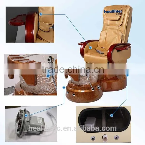 2016 Wholesale Spa Massage Pedicure Chair Leather Cover photo-6