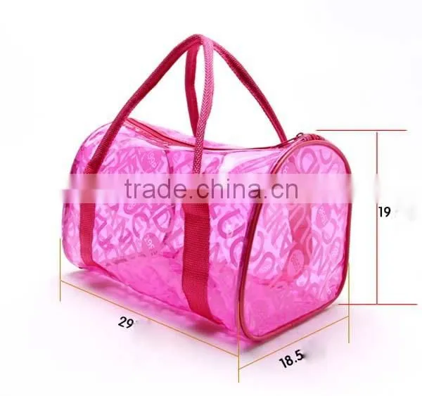 Fashion Waterproof Clear Plastic Pvc Tote Bag photo-3