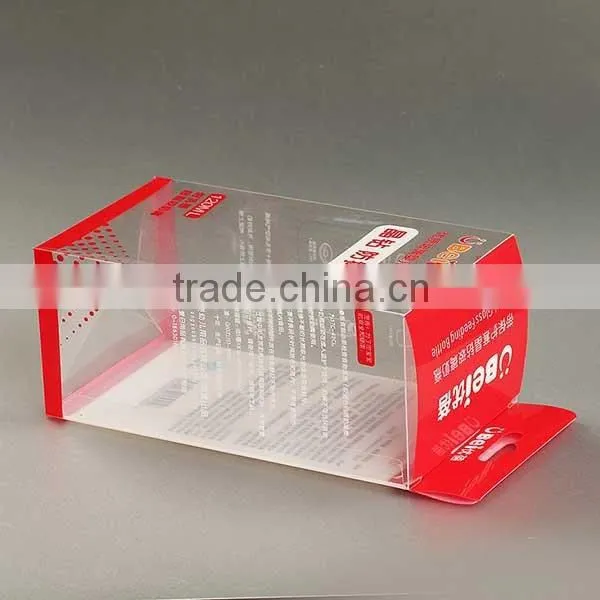 pp Food Box Clear Milk Bottle Packing Display Box photo-6