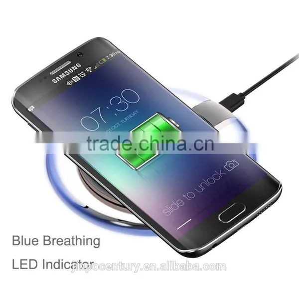 Fast Charging Battery Power Wireless Charger Pad for Iphone/Samsung