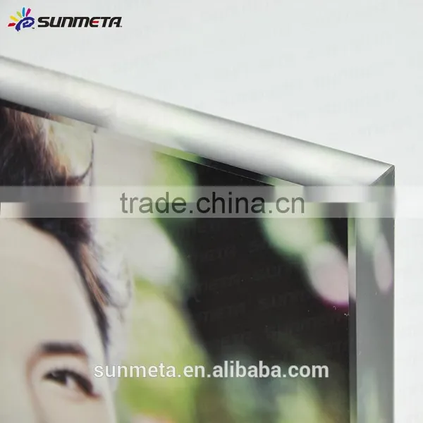 Sunmeta Sublimation Crystal Photo Frame Souvenir Gift 270*180*50mm BSJ02 photo-5