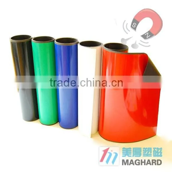 China Factory Directly Wholesale Flexible Magnetic Film With Color PVC Foil photo-4