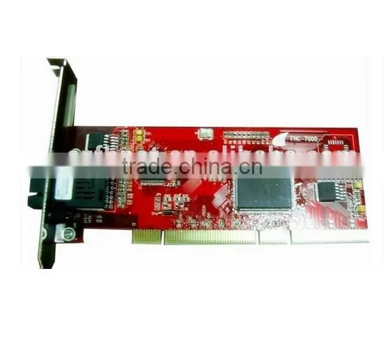 Gigabit fiber optical LAN card