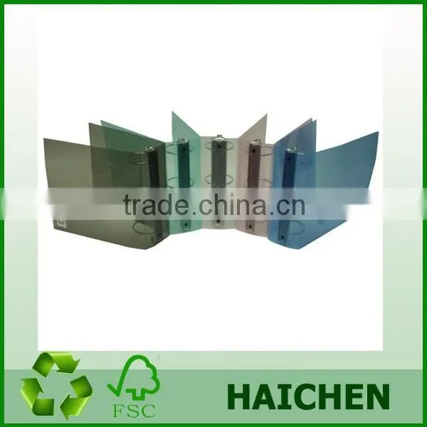 Manufacture Large Capacity PP 3 Ring Binders photo-4