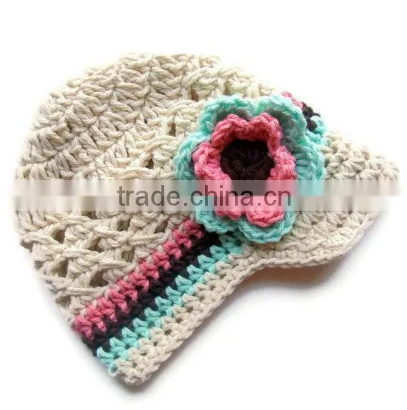 Baby Crochet Earflap Hat