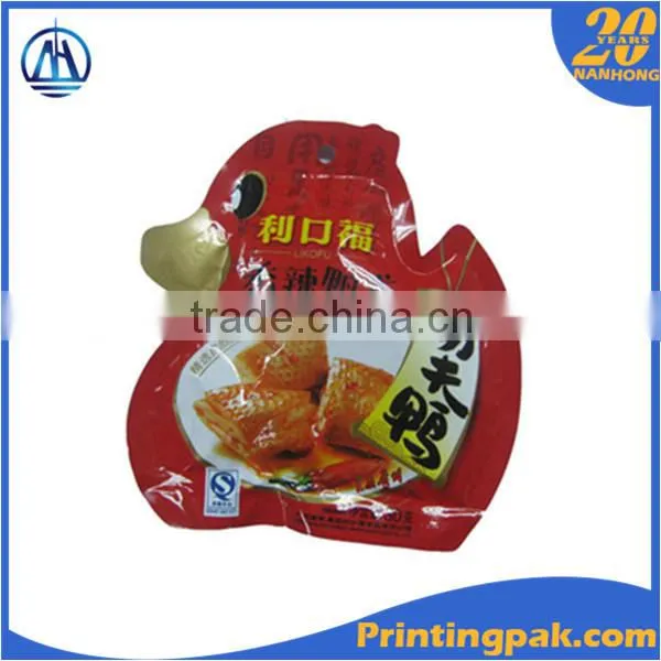 Irregular Shaped Snack Food Packaging Bags /moisture Proof Special Shaped Pouch